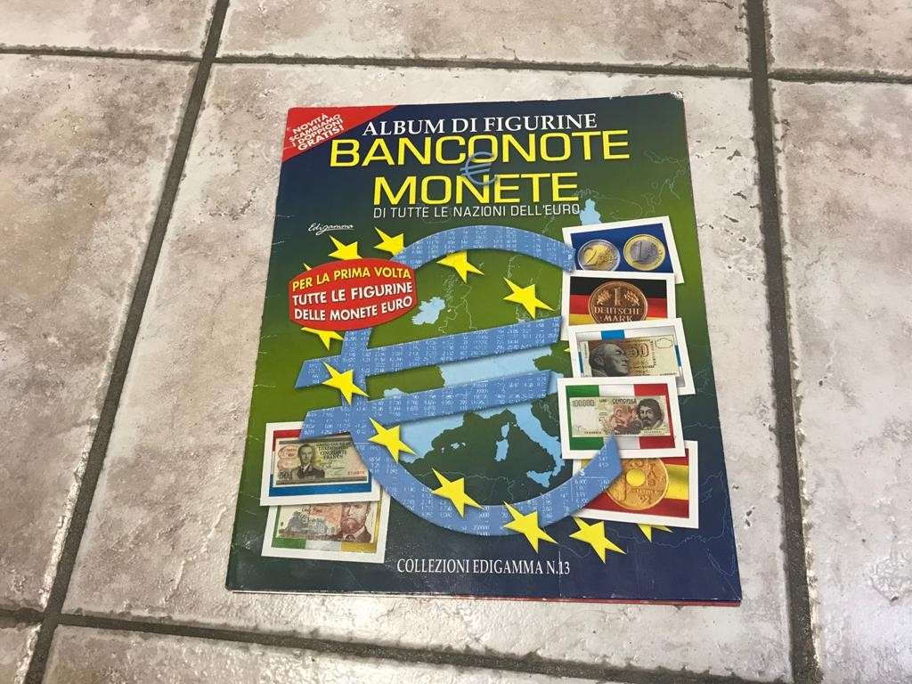 Album Banconote e Monete Edigamma incompl.